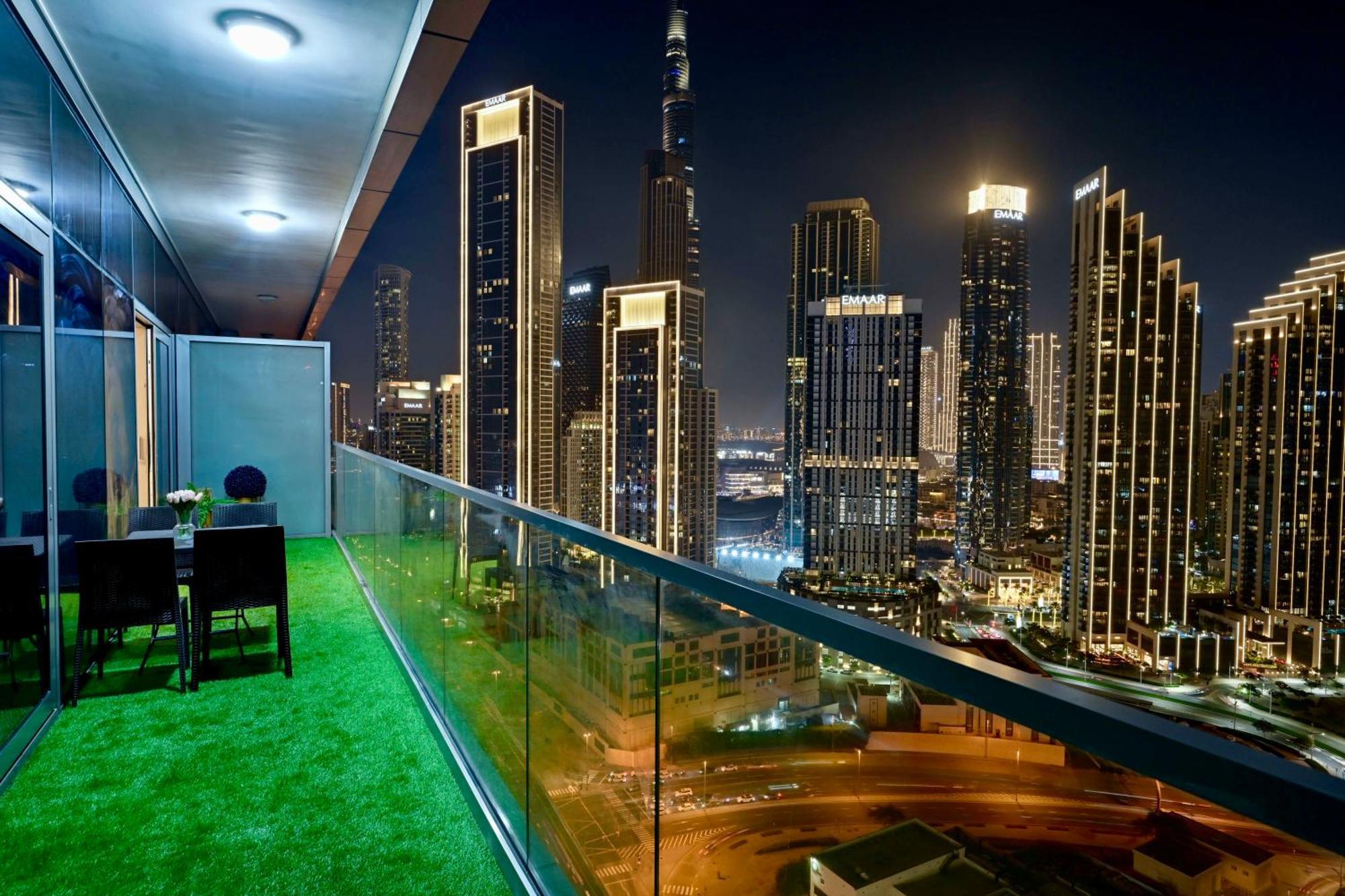 Ferienwohnung Burj Khalifa Views 2Br With Infinity Pool Downtown Dubai Exterior foto