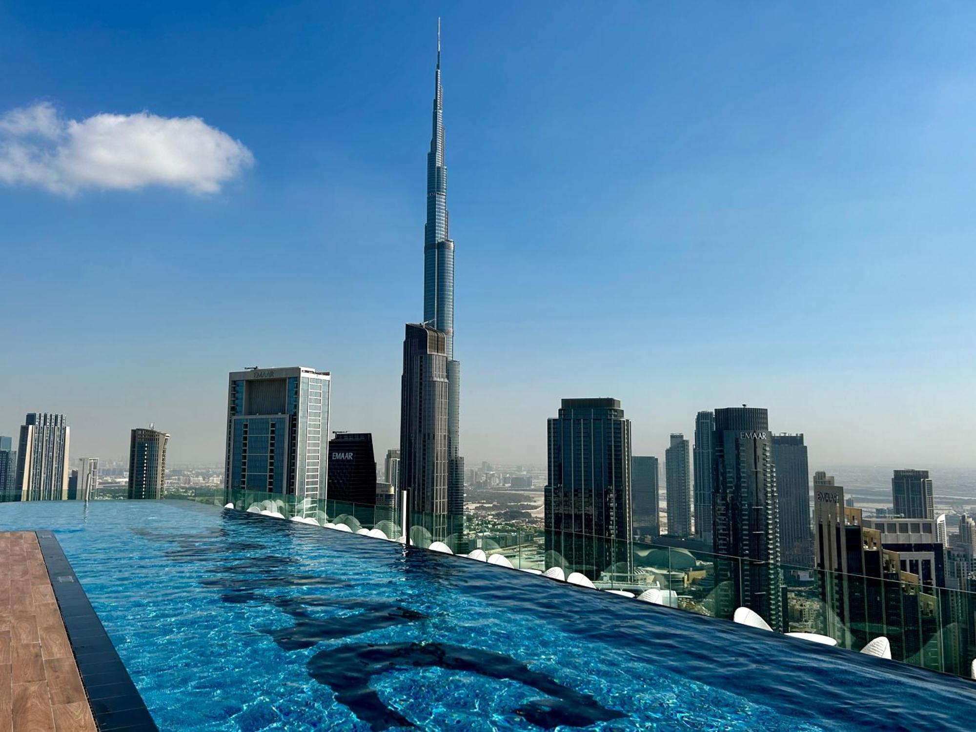 Ferienwohnung Burj Khalifa Views 2Br With Infinity Pool Downtown Dubai Exterior foto