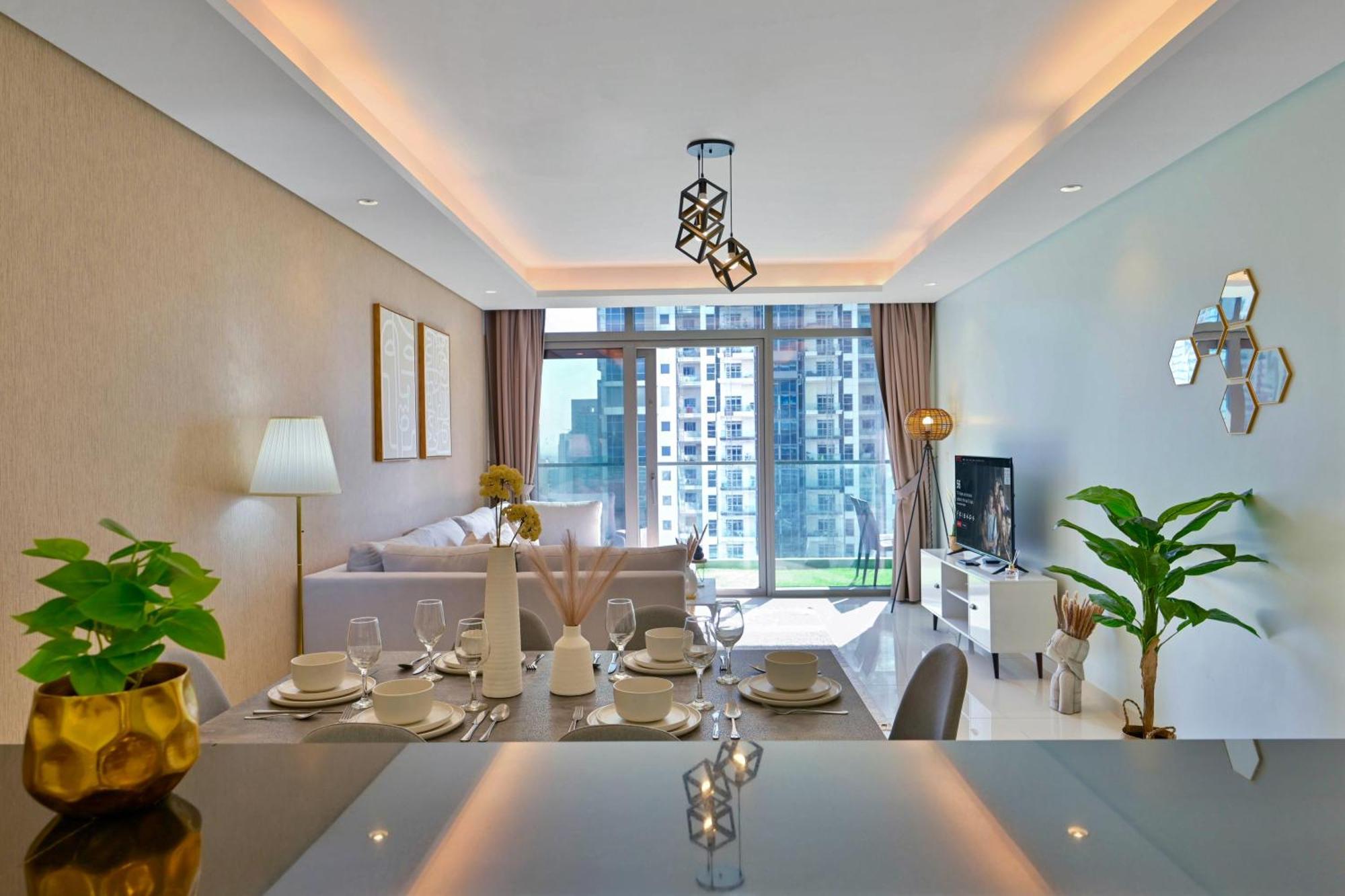 Ferienwohnung Burj Khalifa Views 2Br With Infinity Pool Downtown Dubai Exterior foto