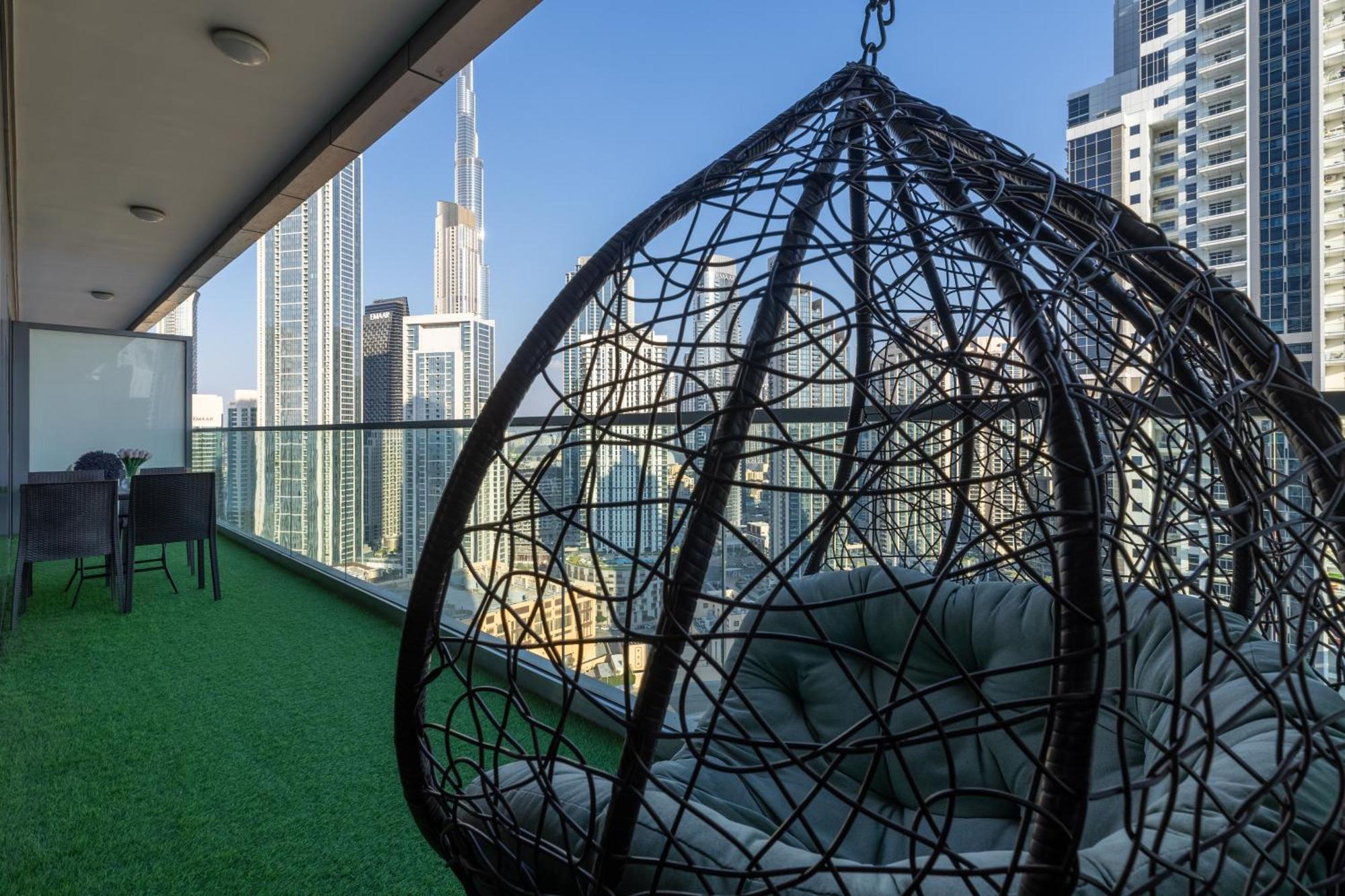 Ferienwohnung Burj Khalifa Views 2Br With Infinity Pool Downtown Dubai Exterior foto